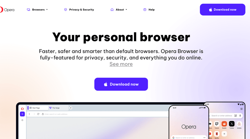 opera browser